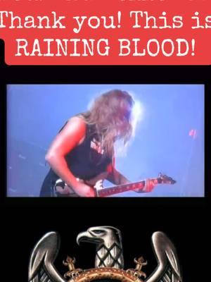 Thank you all 🤘🏼🥳🤘🏼 #slayer #rainingblood #reigninblood 