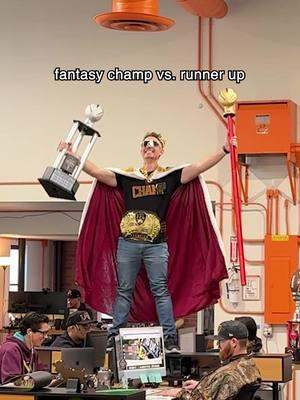 There's always two sides to a fantasy championship. Make sure you end up on the side where you get blinged out! #trophysmack #ffl #fantasychamp #fantasyloser #nfl #week17 #fantasyfootball