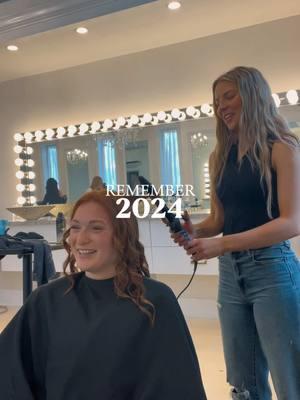 The best year ❤️❤️ #2024hairtrends #hairstylistsoftiktok #hairstylistvideos #salonlife 