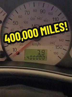 400,000 miles in Sonic the SVT Focus. I bought it brand new in August 2003 and it still has the original engine and transmission. Amsoil is the only oil I've used since the first oil change. #SonicSVTFocus #svtfocus #fordfocus #400kmiles #dailydriven 