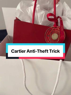 How Cartier and other luxury brands hide their goods 🛍️ #cartier #luxuryshopping #jewelry #jewelrytiktok #cartierhaul