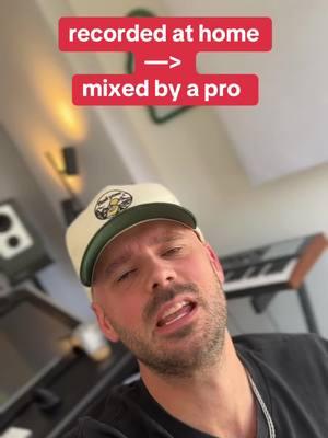 singer recorded themselves at home and sent the vocals in for a mix + master.. how good can they sound and wut did we do to them? 👀🫡✨ #recordingstudio #recordingartist #singersoftiktok #rapper #mixingengineer #audioengineer #musicproduction #musicproducerlife 