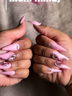 @Pink Friday Nails @Nicki Minaj 💌 Brand: Nicki Minaj Pink Friday Nails  🔶Shape: stilettos 📏Length: Long  💵 Price: $18.99 (30% off end of the year sale!) Style: MOGUL💕🦄 🎨Color: HEIRESS  ⭐️Overall rating: 100000/10 #taylorxreneeee #fyp #pinkfridaynails #nickiminaj #barbz #nails #pinkfridaypressonnails #PFnails 