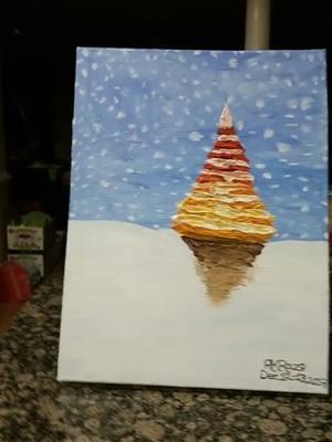 #OnThisDay Dec 14, 2019 ⏮️⏪ 5 Yrs Ago, A Holiday Stress Break Wouldn't Be Complete Without Painting A Festive Portrait 👨🏻‍🎨🖌️🎨🖼️🌨️🌲 #Paint #AcrylicPaint #Abstract #AbstractArt #ArtAnyWhere #Art #VisualArt #Artist #VisualArtist #ReiKrisRazo #RKRazo #RKRazoProductions #RKRazoProd #RKRazoProductionsDMV #RKRazoProdDMV #Christmas #Christmas2019 #Throwback #Throwback2019 #2019 #Throwback2010s #2010sThrowback #2010s 