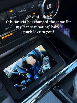 @Evenflo Baby we love the #evenflorevolve360 !!!!! it’s been a total game changer… PSA if your four month old hates the car seat.. try upgrading their car seat!! #momtok #baby #babyregistrymusthaves #babyregistry #carseat also we were parked!!! 