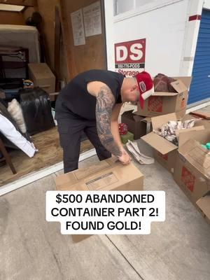 PART 2 TO THIS $500 ABANDONED STORAGE CONTAINER!  #abandonedcontainer #storagewars #foryou #storageunitfinds #prietohunters #storageauction 