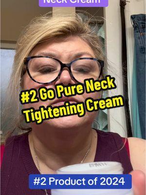 GOPURE Neck Cream - Tighten & Lift Firming Neck Cream for Crepey Skin Sold by Gopure #gopure #endofyearsale #gopurebeauty #gopureneckcream #gopureneckfirmingcream #gopurenecktightening 