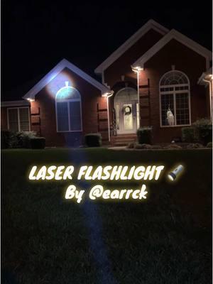 This High Powered Laser Flashlight is a Must Have 🔦 Keep it in your vehicle or home for multiple usages @Earrck shop #Earrckflashlight #tiktokshopyearendsale #Christmas #EarrckOfficial #laserflashlight 