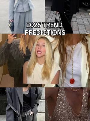 Some predictions I’ve been thinking about  #2025trendpredictions #bye2024 #coolgirlstyle #fashiontrend #greenscreen 