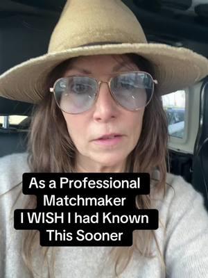 As a professional matchmaker, here’s a huge thing about men that I wish I had known back in my 20s and 30s. #truth #fyp #single #men #women #datingadvice #Relationship #matchmaking 