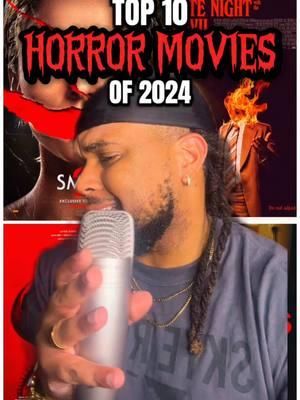 Top 10 Horror Movies of 2024 #Top10 #HorrorMovies #HorrorTok #Horror #Smile2 #Terrifier3 #Fyp 