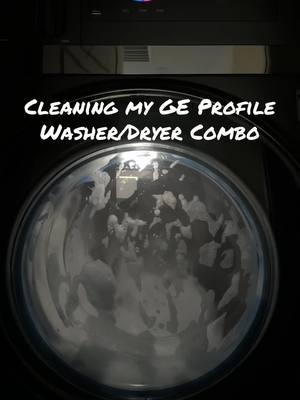 Cleaning your washer/dryer combo is very simple. #ge #geprofile #geprofilewasherdryercombo 