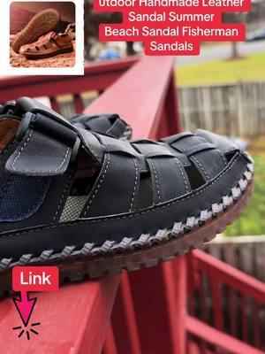 #menscasualsandals #outdoorhandmade #leathersandal #Summer#fishermansandals #fyp #coocn #endyearsale #flashsale #holidayhaul #TikTokShop 