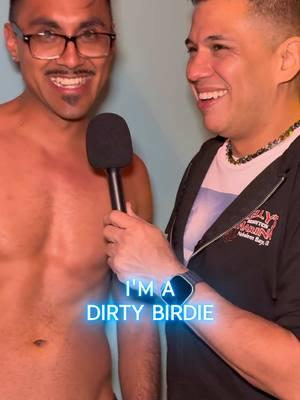 Let the dirty birds reign! #StreetInterview #PublicInterview #gay #dirtybird #nightlife #top #weho 