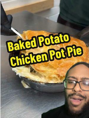 BAKED POTATO CHICKEN POT PIE 🥧😍😮‍💨 #TikTok #instagram #Love #viral #like #memes ##explorepage #trending #instagood #explore #music #likeforlikes #followforfollowback #funny #meme #fyp #youtube #tiktokindonesia #fashion #photography #k #tiktokdance #likes #bhfyp #tiktokindia #video #art #cute #smashedpotatoes #bakedpotatoes #chickenpotpie 