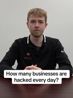 How many businesses are hacked daily?🚨 #cybersecurity #foryou #trending #businesses #databreach #techtok 