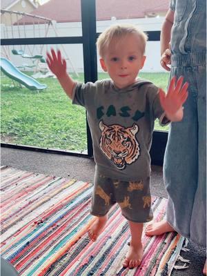 Wild tiger in captivity. #dancedancebaby #tiger #easytiger #easy #techno #thebabywascalm #daddysmad #youjustwait #babyshow #dancer #whendanceislife #hesagem #sponsorus #mason #viraltoddler #toddlersoftiktok #terribletwos #moveslikejager  