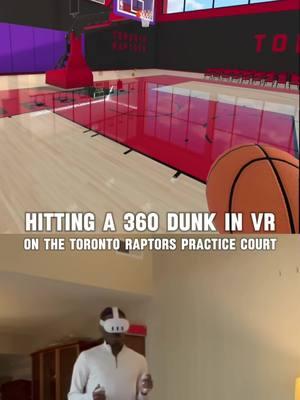 My best dunks on the Raports practice court in VR #gymclassvr #vrbasketball #basketball #gymclassvrcommunity #vr #metaquest #basketball🏀 #gcnbabundle @Raptors 