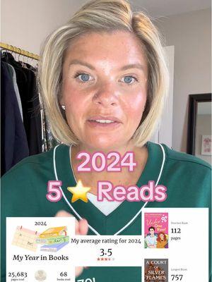 My 5 ⭐️ reads from 2024! #fivestars #BookTok #whattoread #5⭐️reads #bookrecs #whatimreading 