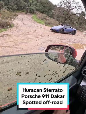 As 2025 nears, let’s revisit the highlights of 2024. 👀 At #1, we’ve got the Huracán Sterrato and 911 Dakar spotted off-road. #lamborghinisterrato #porsche911dakar #toyota #toyotatacoma