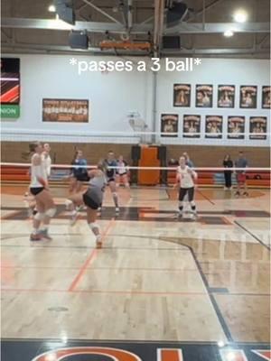 this is the worst vb pain #volleyball #volleyballfail #libero #servereceive #passing #vball 