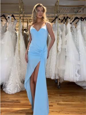 Dress of the day is style #44109 #JOVANI #JovaniFashions #PromDress #BlueDress #TrendingDress 