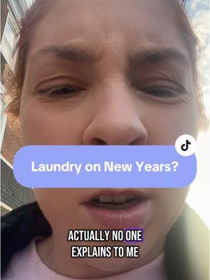 Laundry, New Years superstition? #superstitions #comedy #silly #newyears #newyearseve #comedian #bswift13 