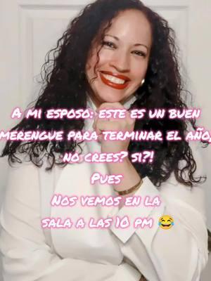 Lista para empezar el 2025 positiva y con alegría... empezando con un buen merengue a las 10 pm 🤭 #bailandohaciael2025 #merengue #alegríaen2025 #positividad #nuevoscomienzos #fiestaenlacasa #bailar #nuevosretos #bailandoconalegría #buenvibra