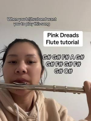 #pinkdreads #ddg #fyp #flute #hiphopflute #ruyaflute #flutetutorial #musicnotes 