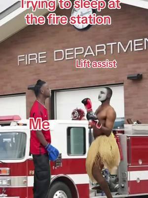 Bruh we just wanna sleep! #FYP #Fireman #Firefighter #FirefightersOfTikTok #CapCut  