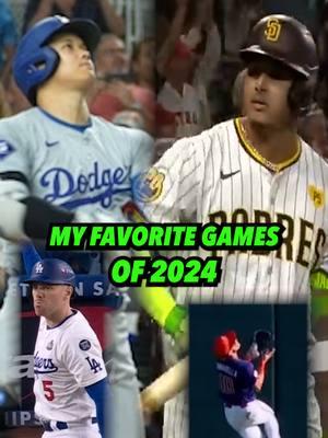 My Favorite Games of 2024🔥 #MLB #mlbtiktok #baseball #baseballtiktok #sports #sportstiktok #mlboffseason #mlbnews #collegebaseball #shoheiohtani #juansoto #newyorkyankees #losangelesdodgers #aaronjudge #houstonastros