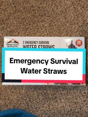 CALLING ALL PREPPERS/OUTDOORS PEOPLE! We All have seen the Craziness going on around the Whole World, so don't wait until a natural disaster or Emergency is hitting You and Your Family.  BE PREPARED! (yes I totally sang that like Scar from the Lion King in My Head!) 😅 Water is one of the Top 3 things you need to Survive and you can only Last 3 Days without Water.💦  These Survival Straws are Amazing and Convenient vs. the Typical Storing Gallon Jugs of Water. Just 1 Straw can Filter 1,800 Gallons of Water. That's a Gallon a Day for almost 5 years!!!!  If you're an Avid Prepper Like Myself, Do Yourself a Favor and Grab these in the Link Below 👇 And add them to your Bug Out Bags, or Power-Outage Box, Hiking Pack or even just keep a couple in your car for on the Go! Get Yours Now!!! ❤️🫶 You won't regret it.  Thank You @Practical Survival!!!! #fyp #tts #prepping #waterstraws #emergencysurvival #practicalsurvival #waterfilterstraw #endtime #Hiking #camping #naturaldisaster #Outdoors #country #cleandrinkingwater #necessities #relateable #viralvideo #fypシ #tactical #merica #beprepared #partnership #bugoutbag #72hrkit #family 