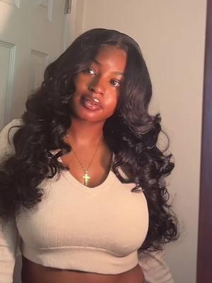 Geeta Hair 🫶🏽 Click the link in the bio 💅 #beauty #hairinfluencer #hairinspo #backhair #bodywave #middlepart ##glueless #frontalinstall 