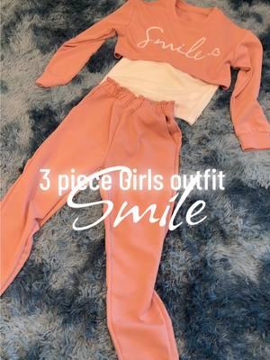 #Girls3pieceoutfit #Childrensfashion #kidstyle #Smile #Toptankandpants #Girlsfashion #GirlsOutfit #Kidsclothes #playtimefun #loungewearforkids #threepieceoutfit #ThreePieceGirlsoutfit #PrisonWife #prisonfamiliesarestrong 