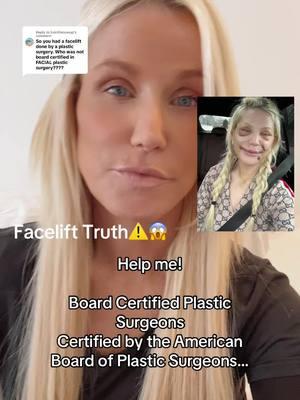 Replying to @livinlifenowop the reality is it’s so confusing and many surgeons are board certified in other areas and can perform plastic surgery. My original doctor has changed the website description as well. I’m doing this for education only. It’s a confusing area between the difference. #fyp #foryoupage #fypシ゚viral #fy #designer #over50 #facelift #plasticsurgery #plasticsurgeonsoftiktok #boardcertifiedplasticsurgeon #cosmeticsurgeons #botched #56 #wrinkles #aging @Dr.Brent.Robinson @The Plastics Clinic + Spa 