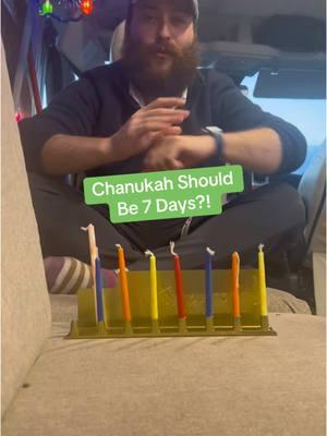 Why is Chanukah not 7 days? #chanukah #miracle #jewishholidays 