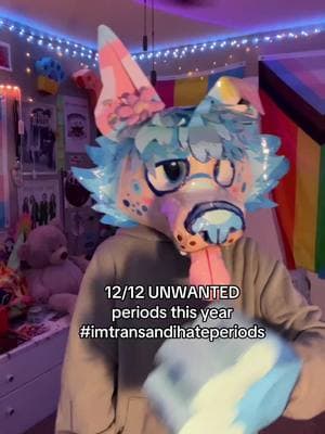 WHOS WITH ME?! HAPPY NEW YEAR #furry #paperfurry #paperfursuit #paperfursuithead #papermaskfurry #furryfandom #furrytiktok #papermask #transftm #periods #afab #transgender 