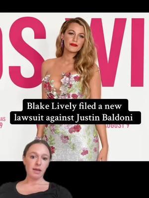 Blake Lively has just filed a new lawsuit against Justin Baldoni and others #LaurensL8est #laurenslatest #justinbaldoni #blakelively #itendswithusmovie #itendswithus #colleenhoover #celebritylawsuits #celebritylegalnews 