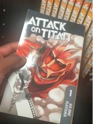 Every manga collector needs AOT in their collection! #manga #AOTmanga #attackontitan #attackontitanmanga #recommendmanga #TikTokShop #mangatok 