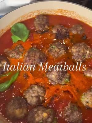 Saucy, savory, and full of flavor—these Italian meatballs are a classic comfort dish that never disappoints. 🍝✨ Perfect with pasta, on a sub, or enjoyed on their own. Who’s ready to dig in? 😋🇮🇹 #ItalianMeatballs #MeatballLovers #ComfortFood #ItalianCuisine #PastaNight #FoodieFavorites #SavoryEats #HomemadeGoodness #ClassicRecipes #DinnerTime #FoodieGram #SaucyGoodness #FamilyDinner #DeliciousBites #FoodieHeaven #foryoupage 