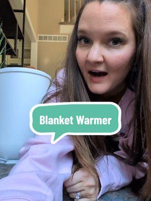 Put your favorite blanket in your towel warmer and stay warm this winter!!  #Towelwarmer #Staywarm #Winter #Winterhack 