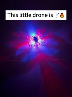 Loving this toy drone! Super bright too! #dronevideo #toydrone #dronetoys #kidstoys #uniquetoys