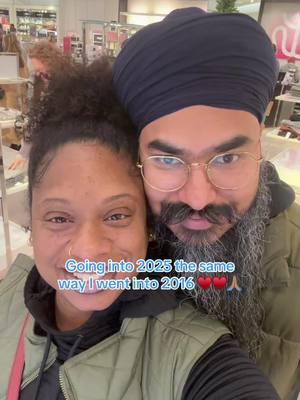 2025 here we come 🙏🏽♥️♥️♥️🙏🏽#jamaicanwifepunjabihusband #singhsquared1313 #punjabihusbandjamaicanwife #hubbyandwife #2025 