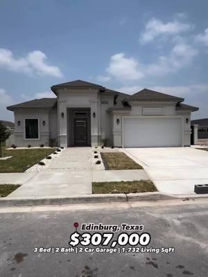 Welcome To Edinburg, Texas! This Modern Contemporary New Contruction Home Is Listed At $307,000! 3 Bed | 2 Bath | 2 Car Garage | 1,732 Living SqFt  Listed Price: $307,000 Listing by:  Lourdes Carrillo RE/MAX elite Ready To Buy This Home And Want to Get Pre-Qualified? Direct Message ‘’RGV” or Text To (956) 225-3743 To Begin Your Home Buying Process And Find Your New Home In The Rio Grande Valley ✨ Visit our website to learn more www.navarealtygroup.co If your are interested in moving to South Texas and Surrounding Areas please click in the link in the bio to schedule a consultation with us!  Accuracy Of all information deemed reliable but not guaranteed and should be independently verified.  Shalom, God bless! Thank you all for watching today’s property tour. Be sure to check us out on YouTube for full length tours! 🎥 Daily reminder. Jesus Christ Loves You. He Offers forgiveness and redemption. He paid the ultimate price for sinners like you and me. Bible Verse Of The Day ✞ For the word of God is alive and active. Sharper than any double-edged sword, it penetrates even to dividing soul and spirit, joints and marrow; it judges the thoughts and attitudes of the heart. Hebrews 4:12 —— #mcallen #rgv #riogrande #956  #hometour #housetours #luxuryrealestate #newconstruction #newhome #newhouses #texashouses #builder #interior #interiorstyling #dreambuilders #luxurydecor #minimaldecor #reelsofinstagram #homegoals #housetours #housedecor #dreamhouse #customdecor #highceilings #texasdreamhomes