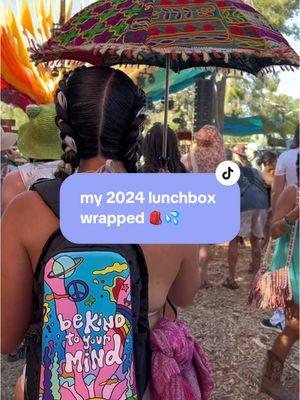 @vibe with ade 🪩 ade’s memories, music, and her favorite moments with lunchbox! 🥹 let us know!!! how many music festivals have you taken your lunchbox to? 🎒✨ #lunchboxpacks #ravetok #edmtiktok