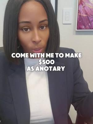 I made $500 by completing 2 loan signings in one day. Comment " NOTARY TRAINING HUB" Ready to take your notary business to the next level?  Enroll in our 5-star rated training @notarytraininghub 👋🏽I'm always open to new partnerships and collaborations to bring high-value educational experiences to even more people. 💪🏽Want to elevate your notary game? Just comment "NOTARY TRAINING HUB" to discover the transformational programs at Notary Training Hub™️.  Let's continue this journey of growth and success together! Happy Stamping! #Notary #notarypublic #loansigningagent #apostille #apostilleagent #notarysigningagent #momboss #lifelessons #notarybusiness #notarytraininghub 