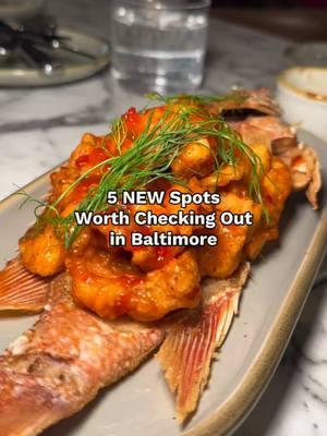 Here are 5 of my favorite spots that opened up in Baltimore City this year & why! As always, I had to have visited at least twice and visited/paid on my own visit at least once without an invite. For this list, they had to have opened their space in 2024. ❤️ In order of appearance (Instagram): @yebokitchendmv  @lovepomelorestaurant  @atmamakokos  @eatarepi  @theurbanoyster  Have you tried any of these?  Also, what have been your new favorite restaurants in Baltimore or the DMV? #BaltimoreRestaurants #NewRestaurants #BaltimoreCity #CharmCityTable