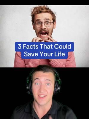 3 Facts That Could Save Your Life 😳 #savelife #facts #survival #tips #survivaltips 