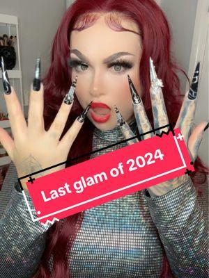 Closing out 2024 with one final glam 💫✨ Here’s to ending the year in style and stepping into 2025 with confidence! #LastGlamOf2024 #MakeupTransformation #GlamGoals #NewYearGlow #2025 #foryourpage #newyearseveoutfit 