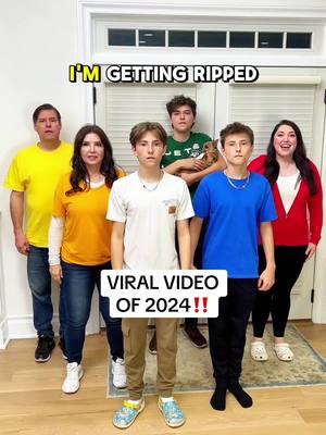 OUR VIRAL VIDEO OF 2024‼️(2nd place) #viralvideo #funny #singingfamily #fyp #sharpefamilysingers ##imgettingrippedtonight##tonightyoubelongtome#familytime #meme 